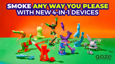 Smoke Any Way You Please With New 4-in-1 Devices!