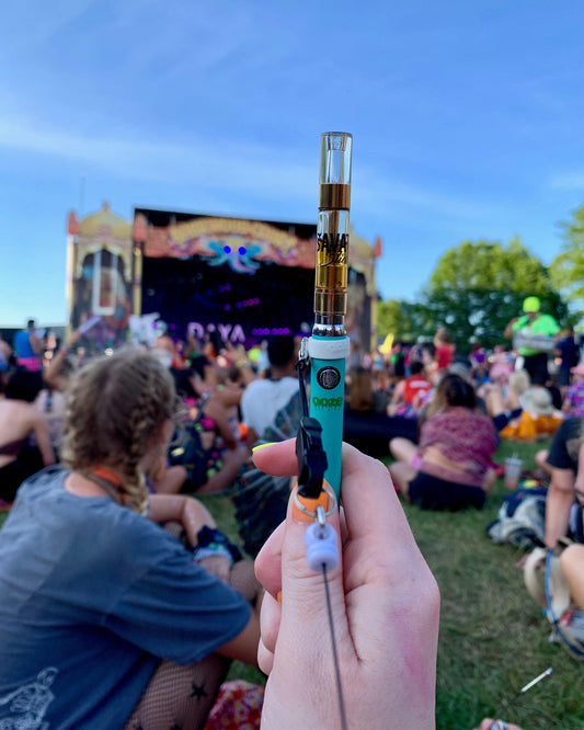Best Vape Pen Accessories for Festivals and Events - The Oozelife Blog Ooze Vaporizer Lanyard Accessory Music Festival Concert Party