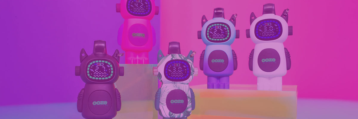 Ooze Bot Character Vape Battery: 650mAh Robot 510 Pen