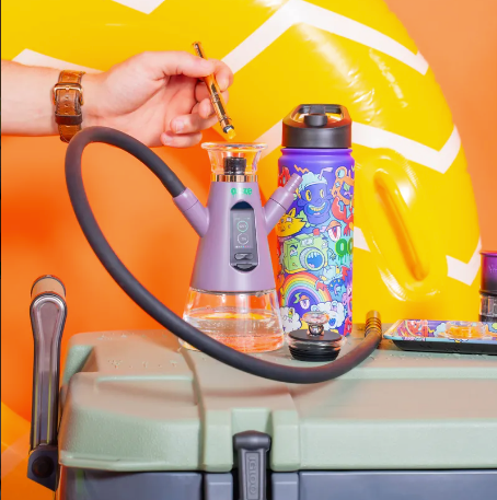 Ripley Dab Rig Hookah – C-Core 2400 mAh - Lilac Mist