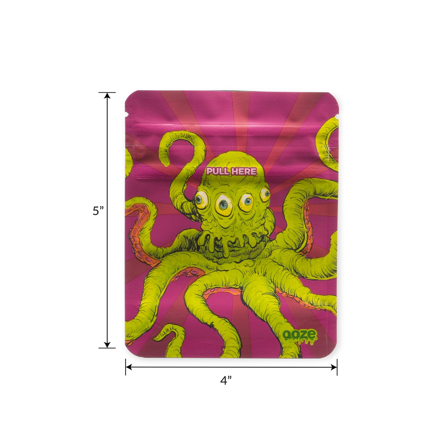 Ooze Designer Series 1/8 Ounce Mylar Bag 10-Count Box - Sir Inks A Lot