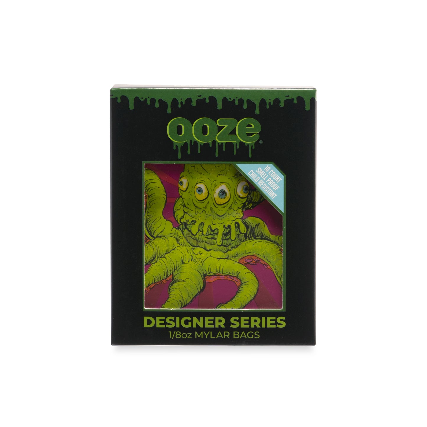 Ooze Designer Series 1/8 Ounce Mylar Bag 10-Count Box - Sir Inks A Lot