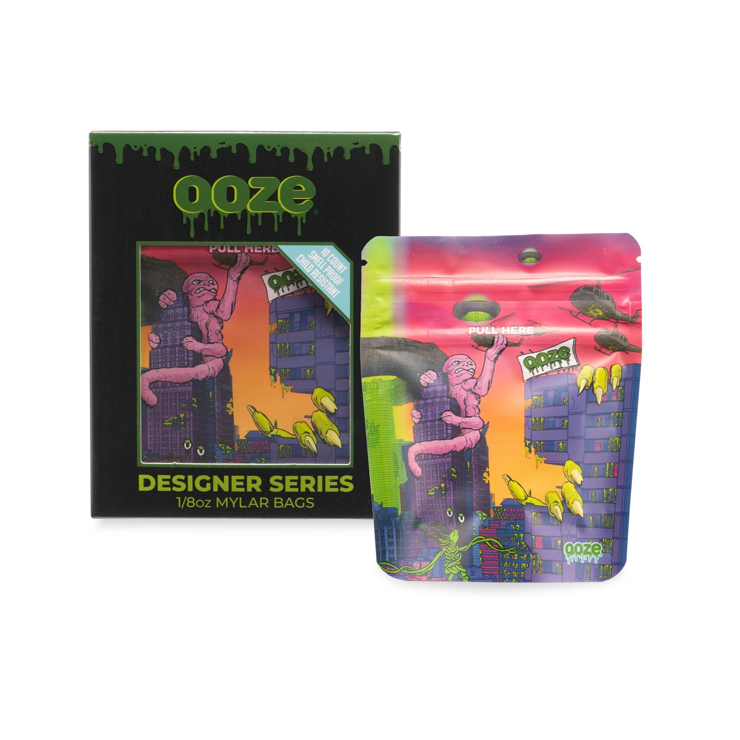 Ooze Designer Series 1/8 Ounce Mylar Bag 10-Count Box - After Hours
