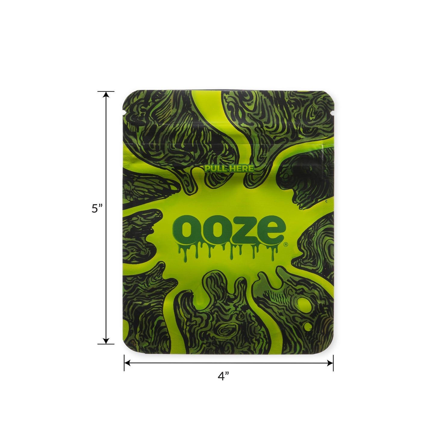 Ooze Designer Series 1/8 Ounce Mylar Bag 10-Count Box - Abyss