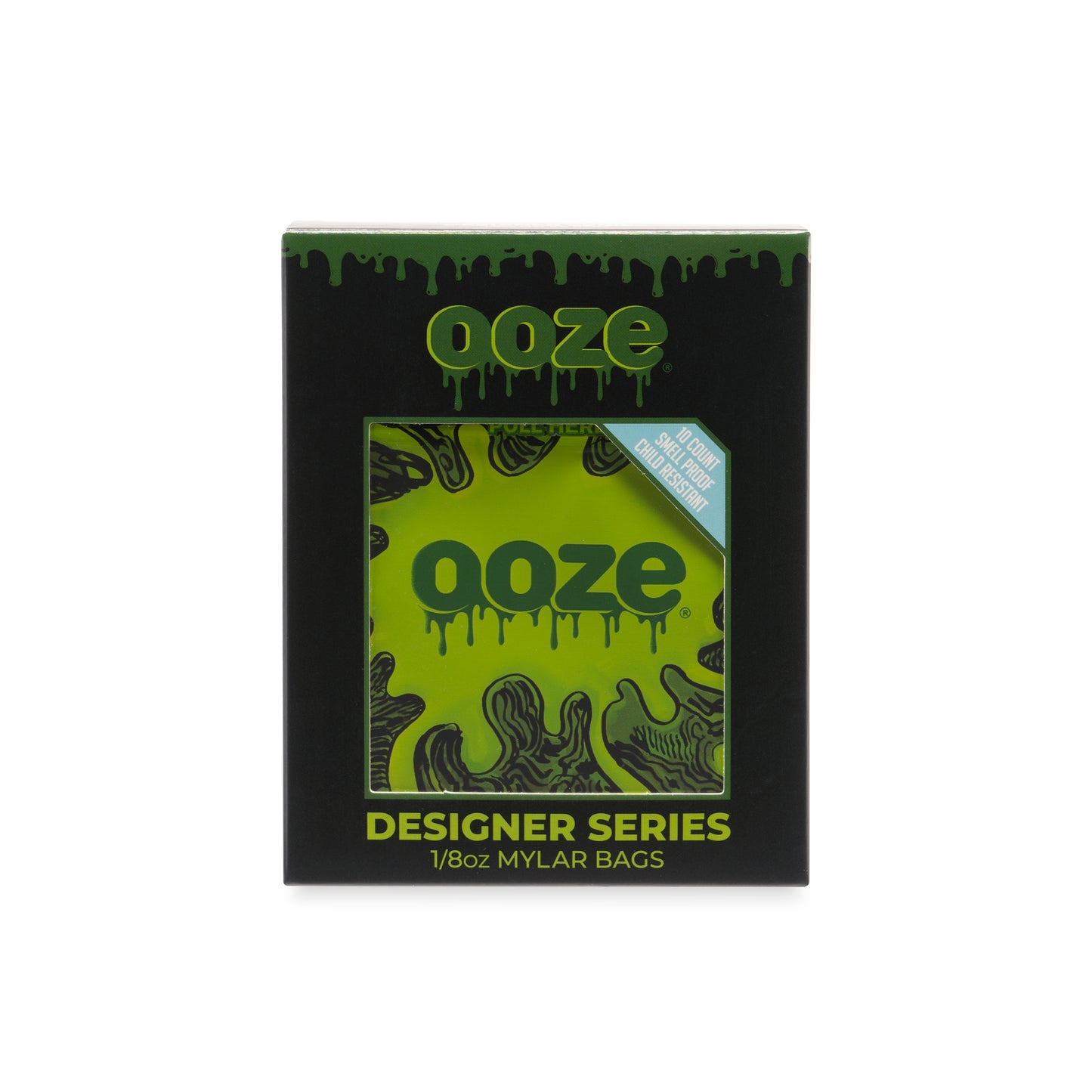 Ooze Designer Series 1/8 Ounce Mylar Bag 10-Count Box - Abyss