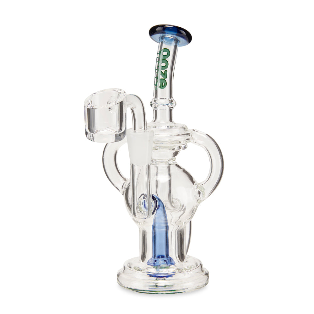 Ooze Swell Mini Recycler Dab Rig – Ultra Marine