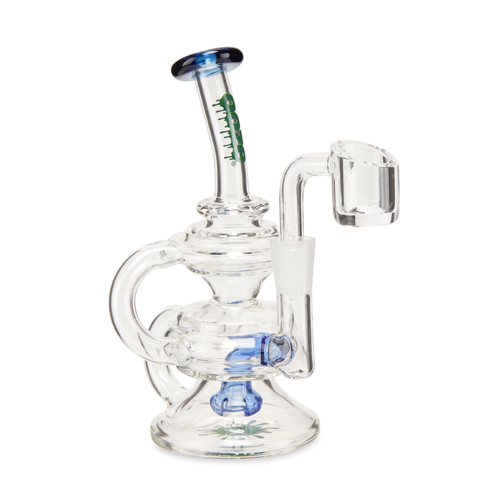 Ooze Rip Tide Mini Recycler Dab Rig – Ultra Marine