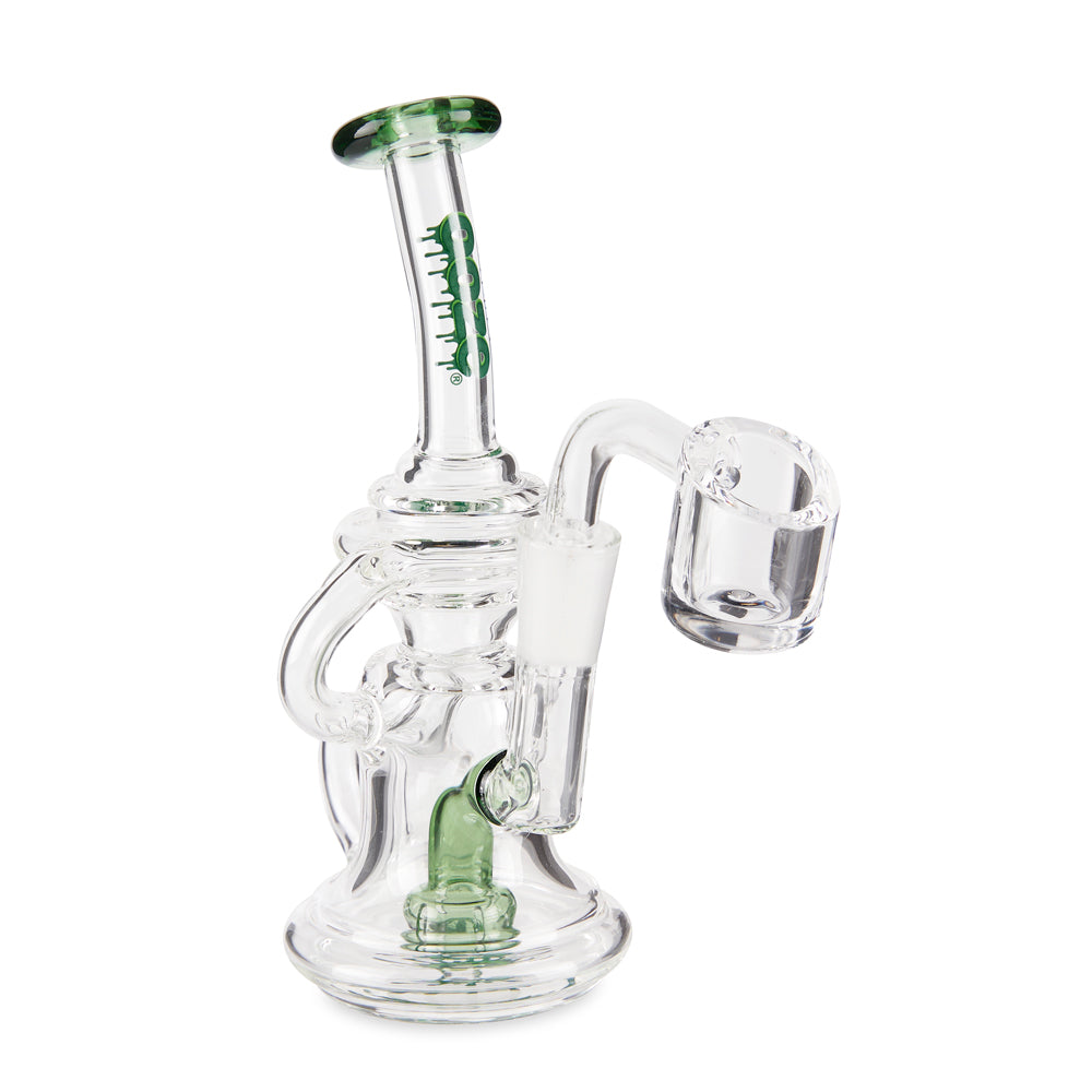 Ooze Surge Mini Recycler Dab Rig – Slime Green