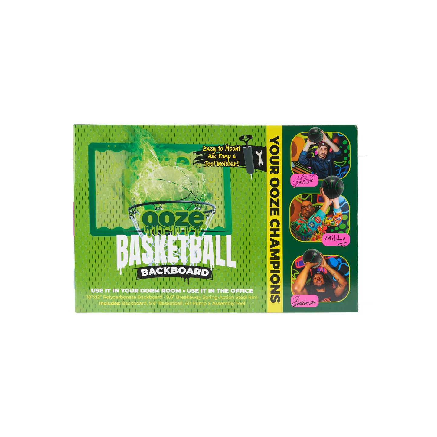 Ooze Mini Basketball Hoop Set