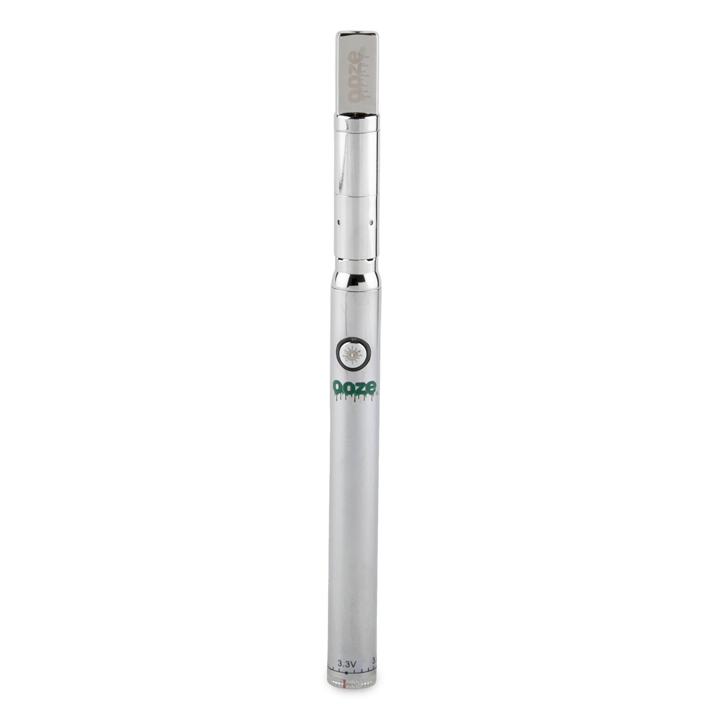 Ooze Slim Twist Pro 510 Thread Battery + Atomizer Kit - Chrome