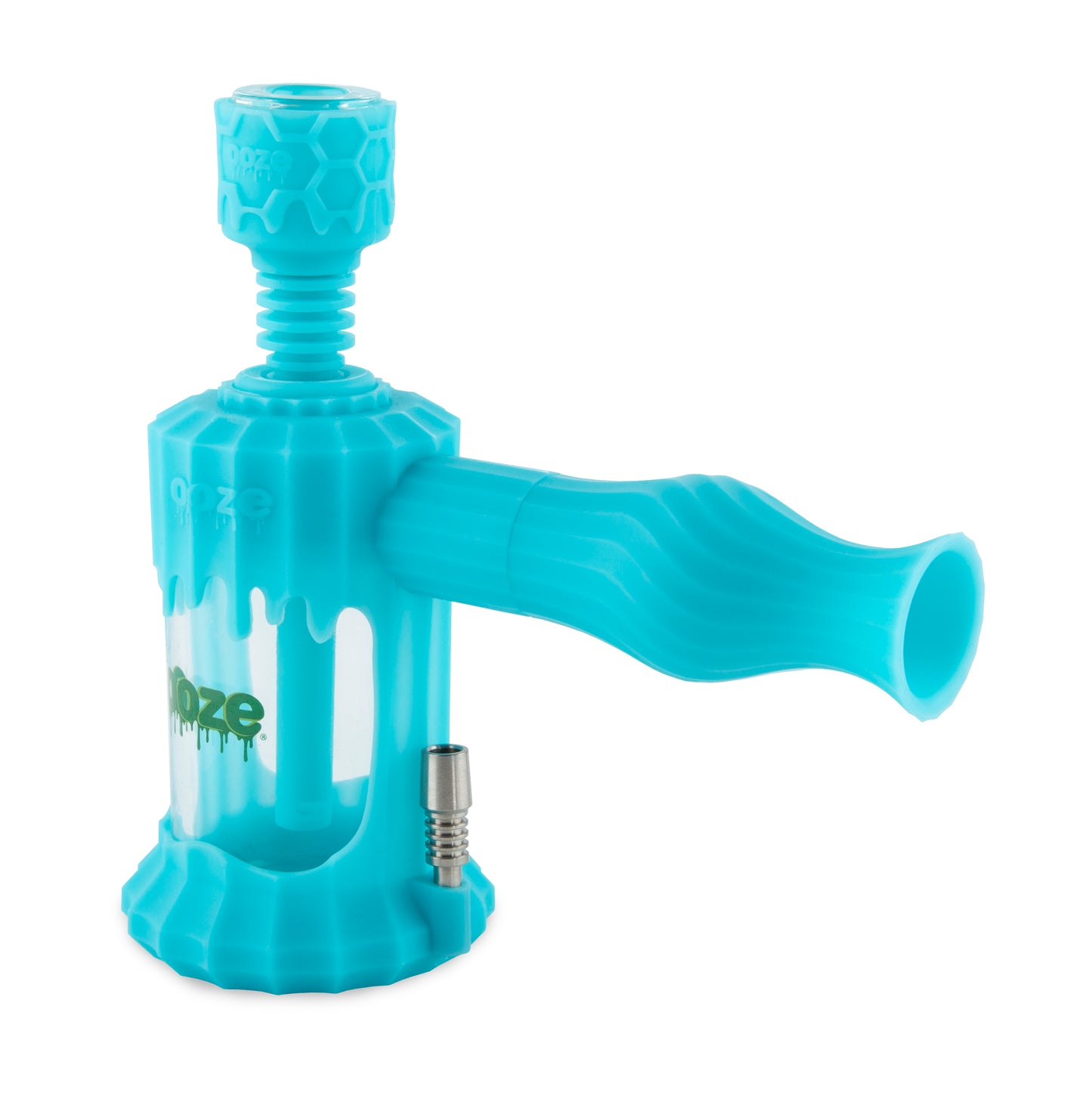 Clobb – Silicone Glass 4-in-1 Hybrid - Aqua Teal