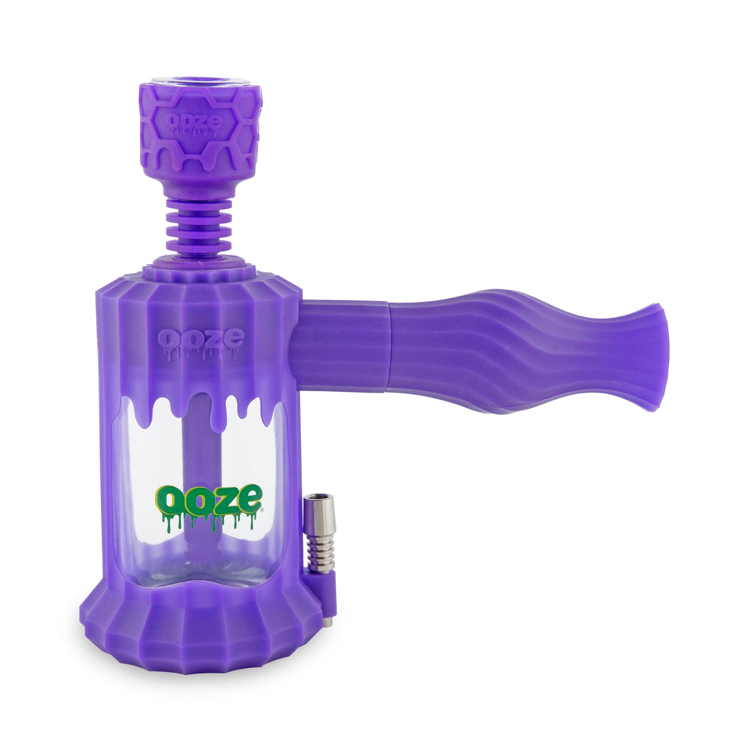 Clobb – Silicone Glass 4-in-1 Hybrid - Ultra Purple