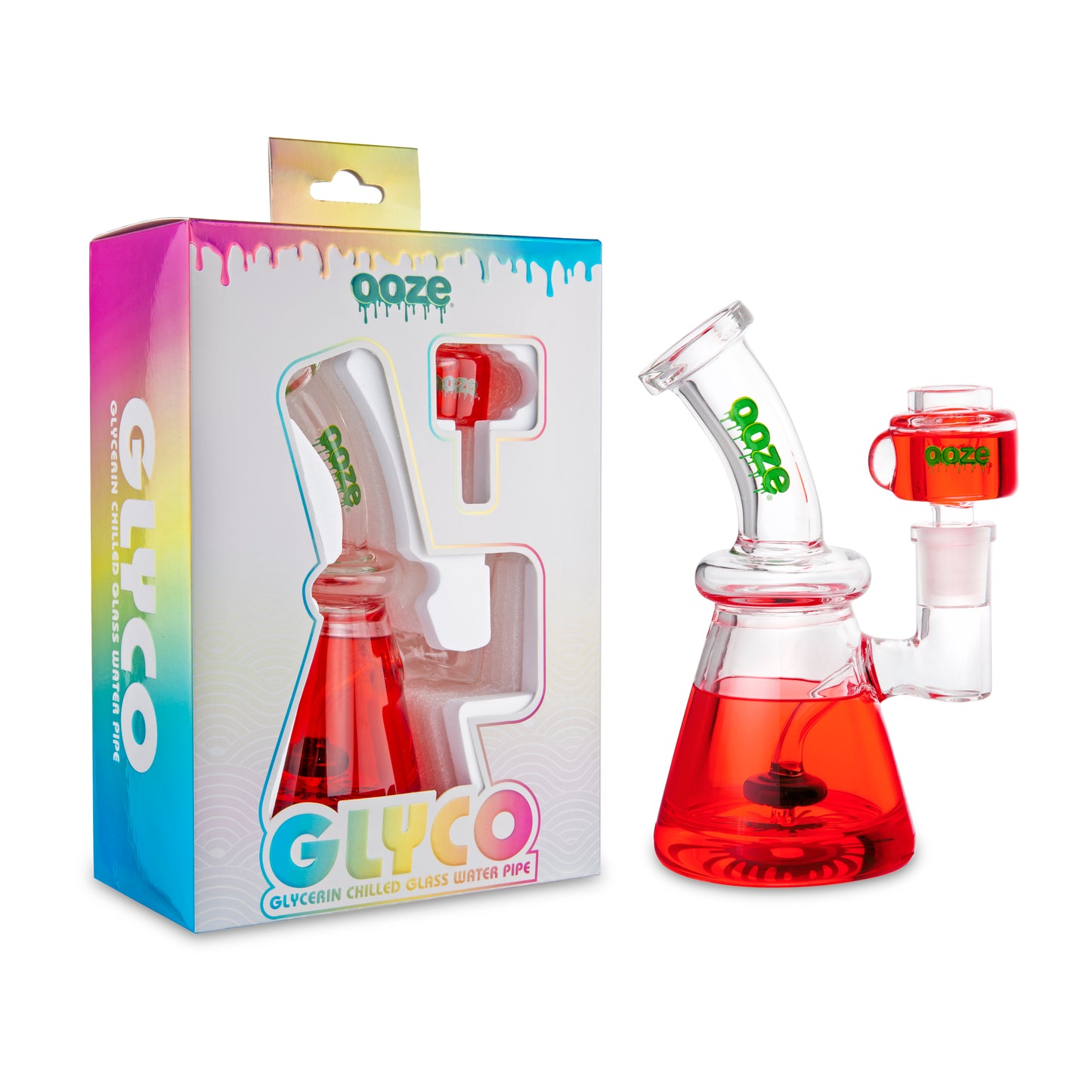 Glyco Freeze Bong - Scarlet