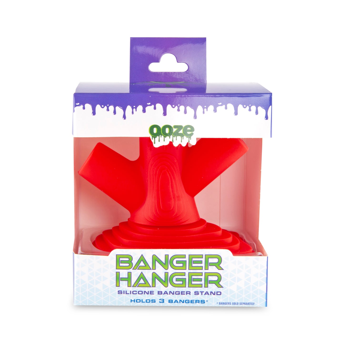 Ooze Banger Hanger Silicone Banger Stand - Scarlet