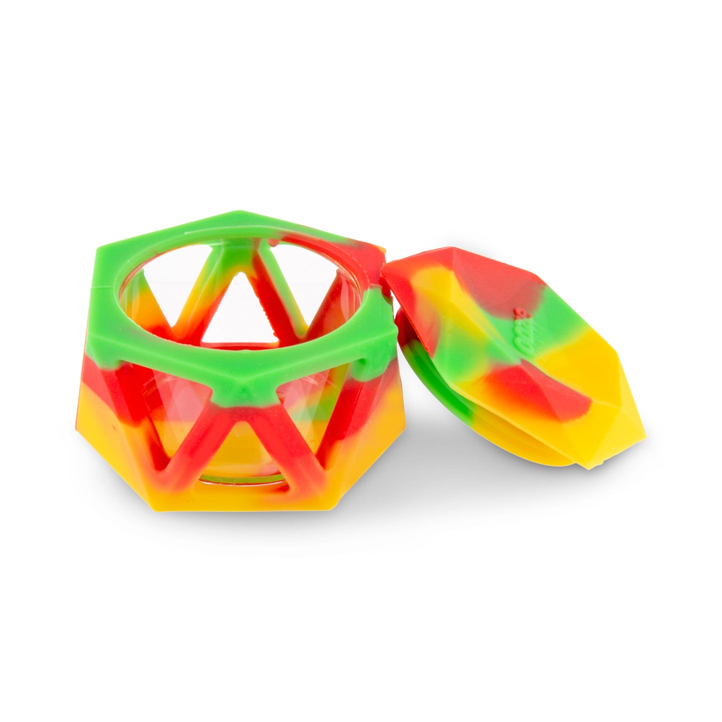 Bectar – Silicone Bubbler & Dab Straw – Rasta