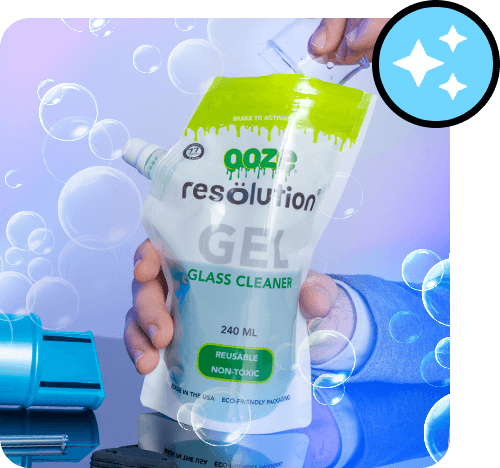 Ooze Resolution Gel Glass Cleaner - 240mL Pouch