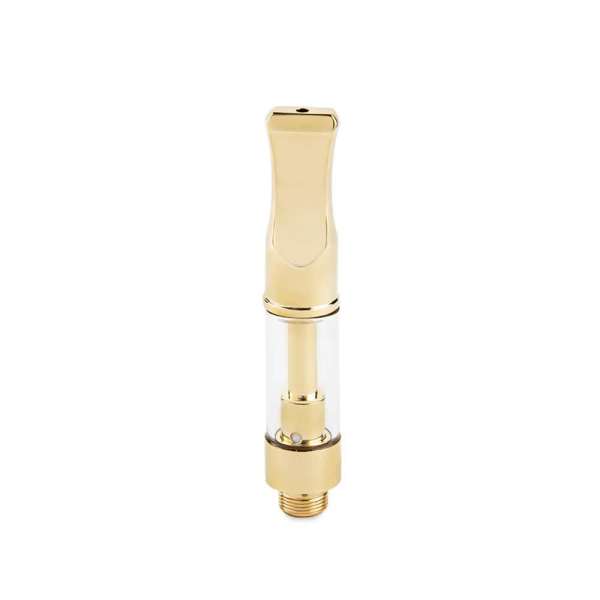 Ceramic Glass Oil Atomizer 0.9 MM - Gold - 1/2ml