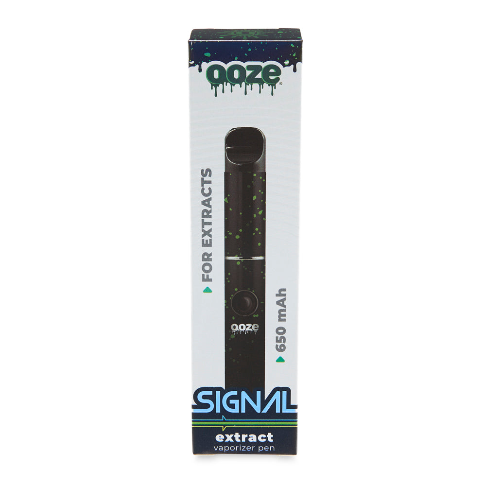 The Green Splatter Ooze Signal original packaging against a white background