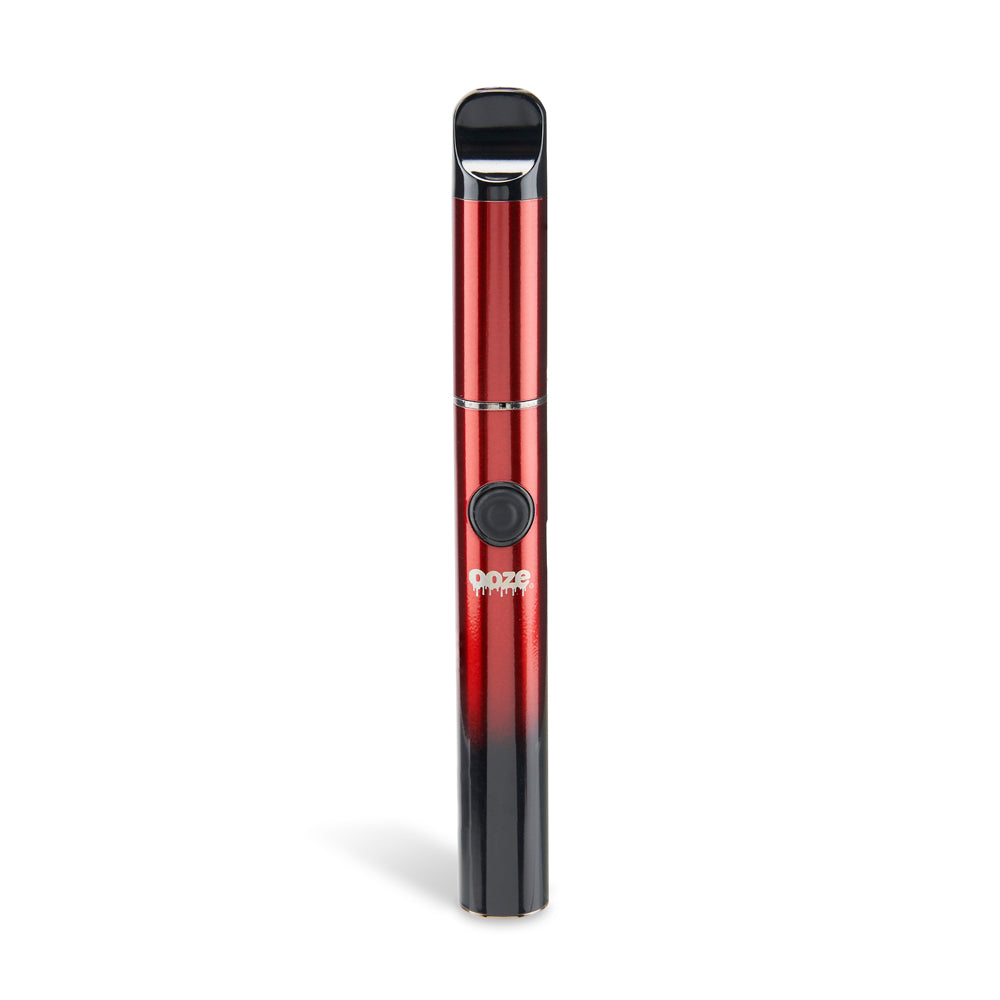The Midnight Sun Ooze Signal wax vape pen is standing upright against a white background.