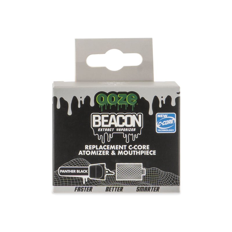 Beacon Onyx Atomizer & Mouthpiece Replacement 2-Pack - Panther Black