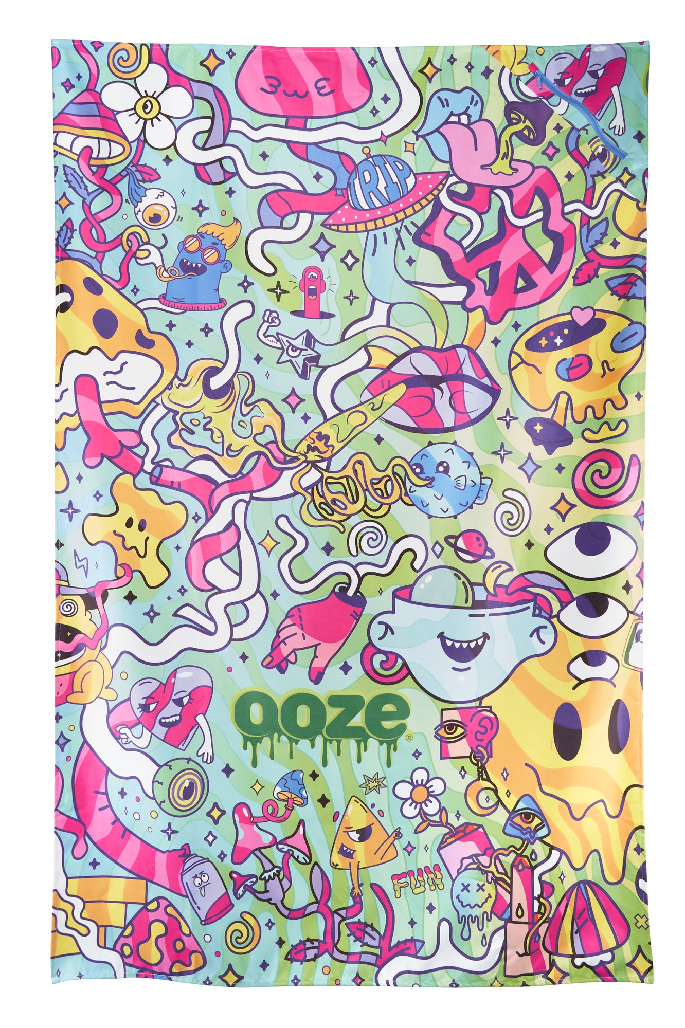 Ooze Chroma Beach Blanket with Stash Pocket