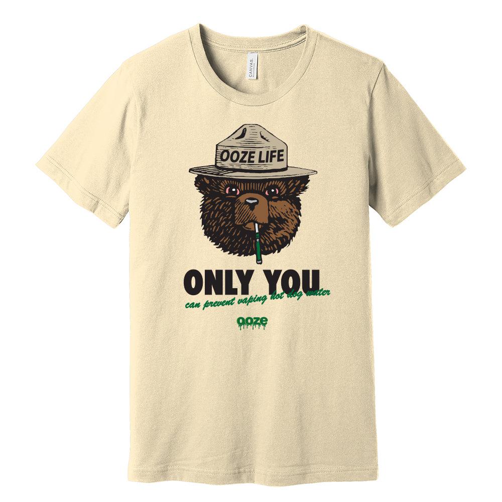 Ooze Smokey Bear Men'S T-Shirt