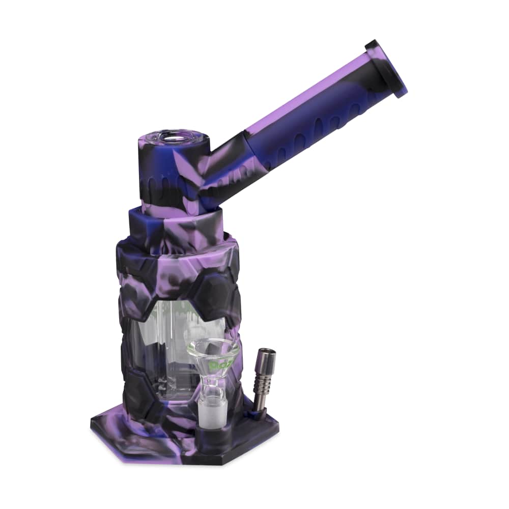 Ooze Mojo Silicone Water Pipe & Nectar Collector - Mystic Ink