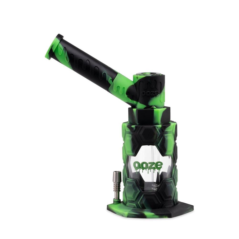 Ooze Mojo Silicone Water Pipe & Nectar Collector - Chameleon