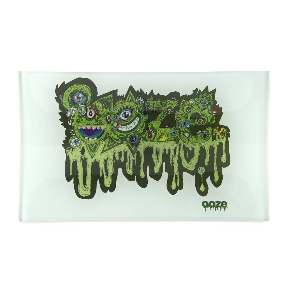 Ooze Rolling Tray - Shatter Resistant Glass - Oozemosis