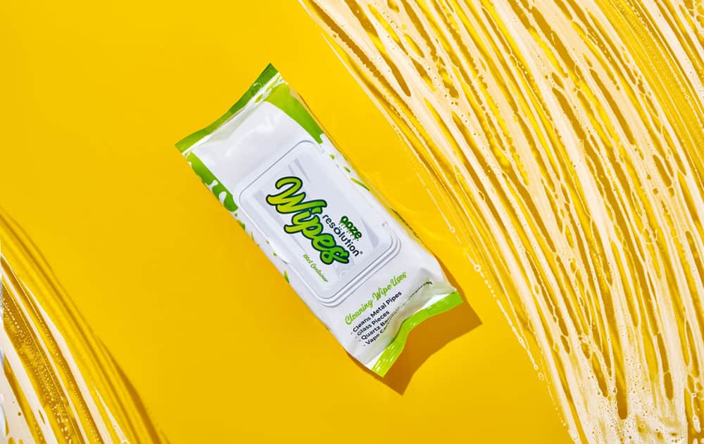 Ooze Resolution Glass Cleaning Res Wipes - 100Ct
