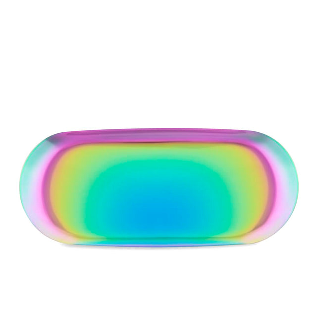 Ooze Rolling Tray - Metal - Aura Rainbow
