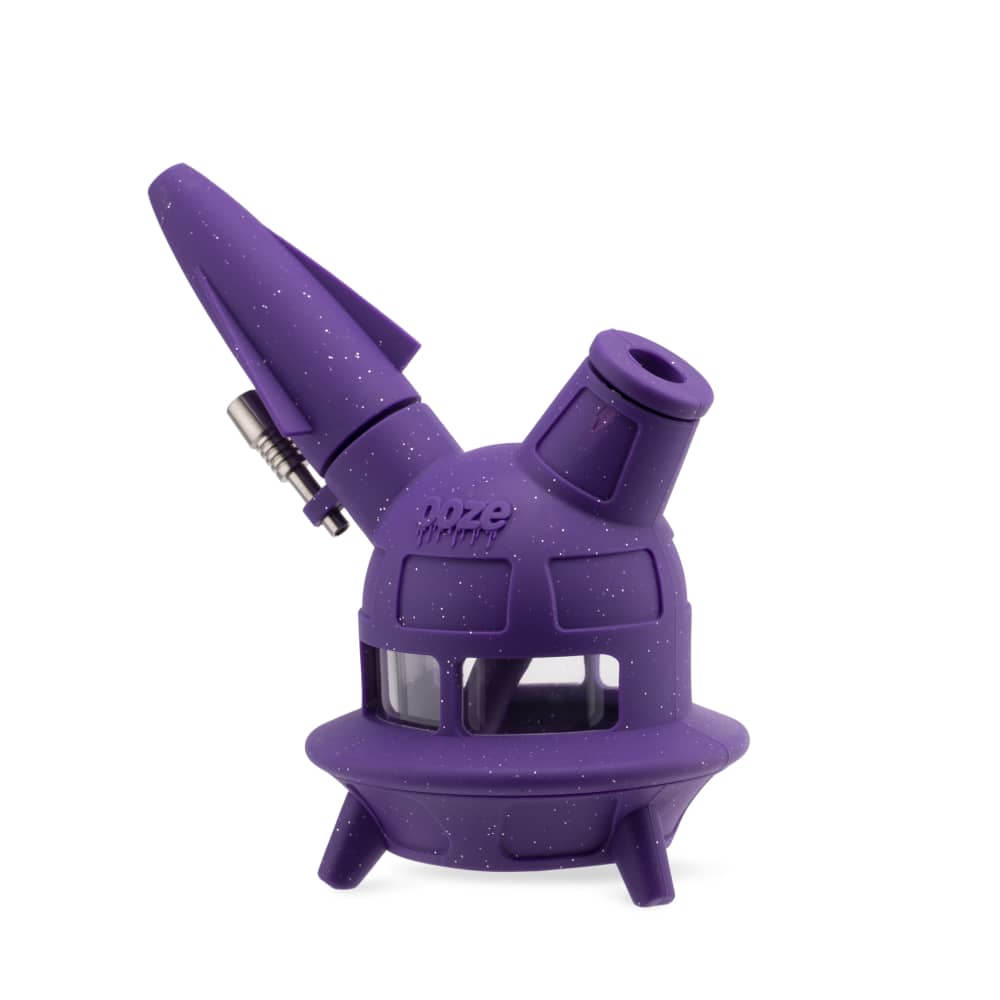 The shimmer purple Ooze UFO has nothing inserted in the downstem