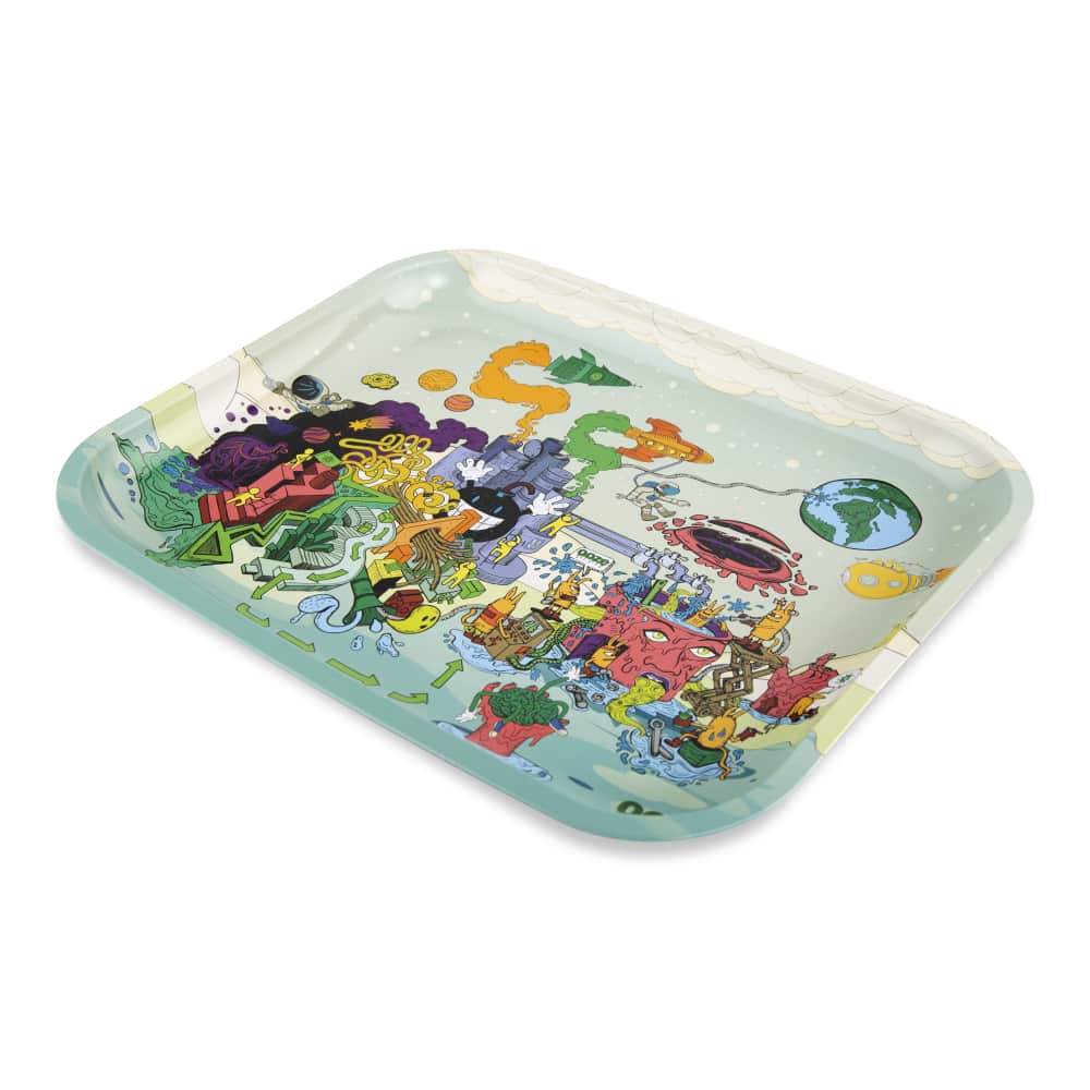 Ooze Rolling Tray - Metal - Imaginarium