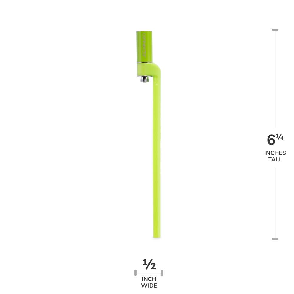 Ooze X Stache Connectar - 510 Thread Nectar Collector Vape Pen Attachment - Green