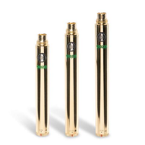 Ooze Twist Vape Pen 510 Thread Adjustable Voltage Battery - Gold