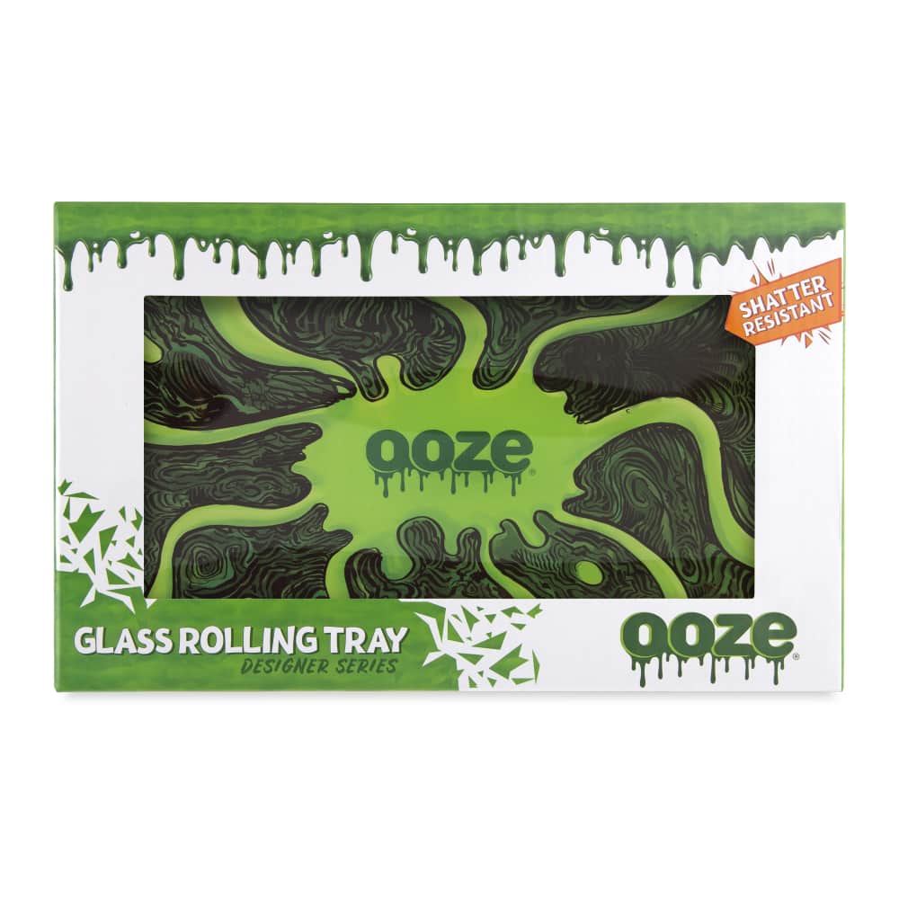 Ooze Rolling Tray - Shatter Resistant Glass - Abyss