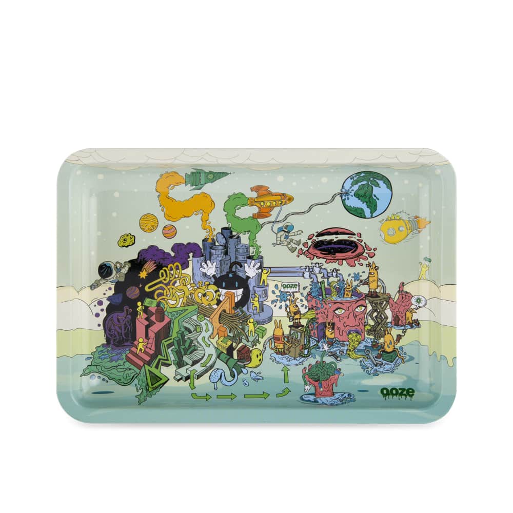 Ooze Rolling Tray - Metal - Imaginarium