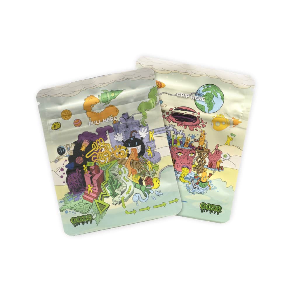 Ooze Designer Series 1/8 Ounce Mylar Bag 10-Count Box - Imaginarium
