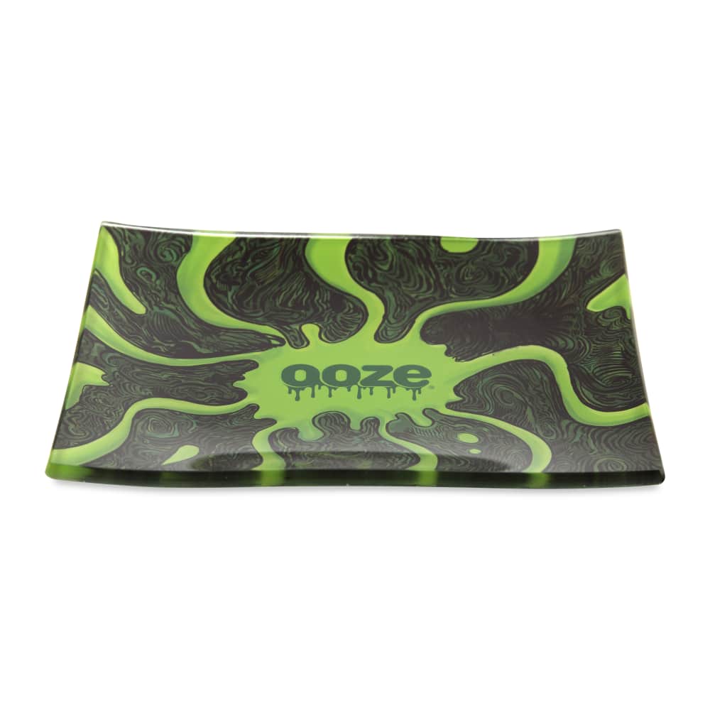 Ooze Rolling Tray - Shatter Resistant Glass - Abyss