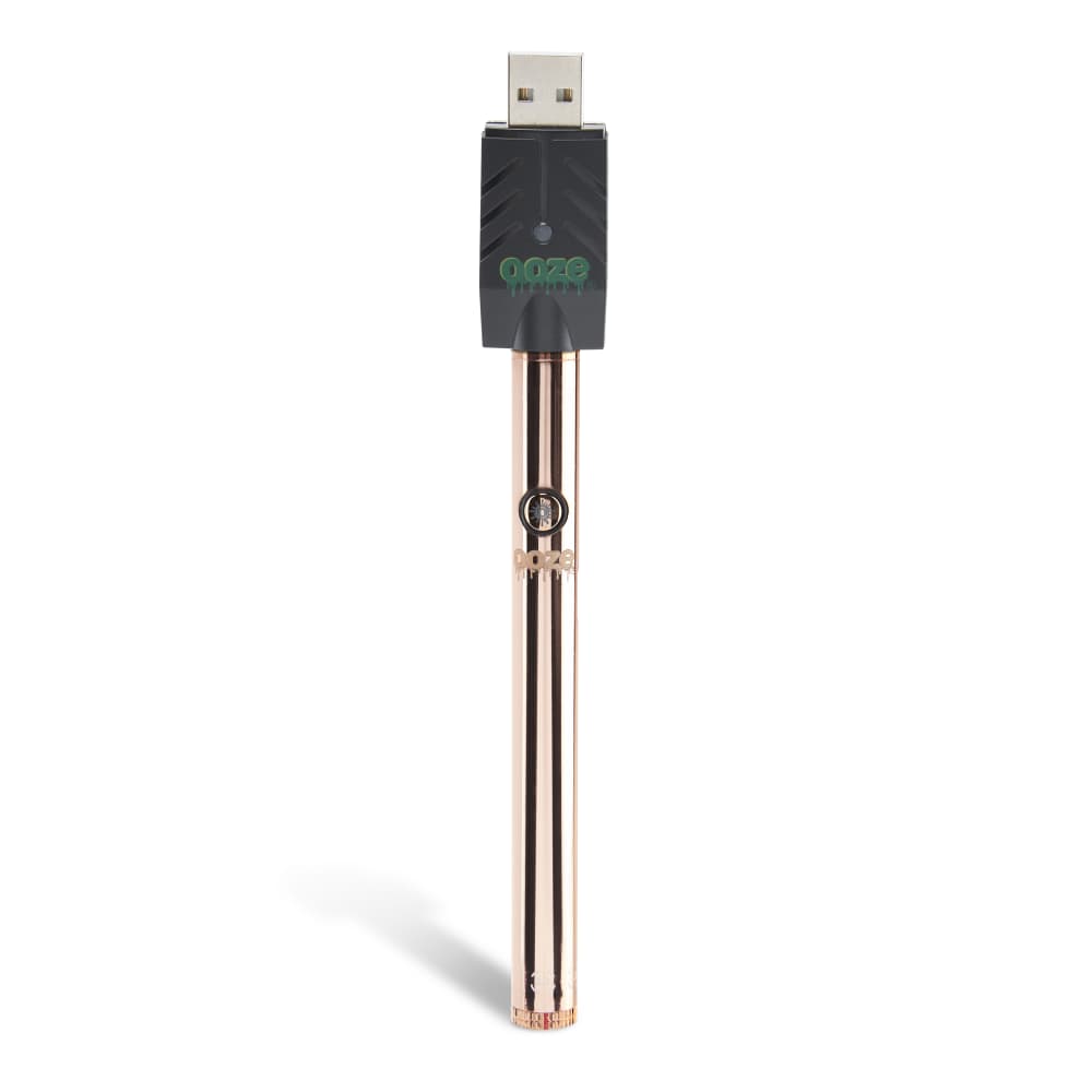 Ooze Twist Slim Pen 2.0 510 Thread Vaporizer Battery – Rose Gold