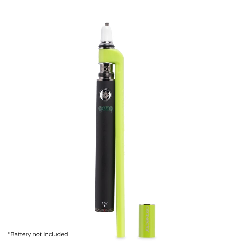 Ooze X Stache Connectar - 510 Thread Nectar Collector Vape Pen Attachment - Green