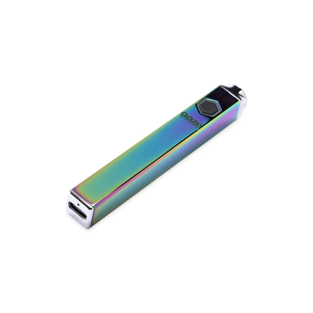Ooze Rainbow Quad 510 Thread 500 Mah Square Vape Pen Battery + Usb Charger