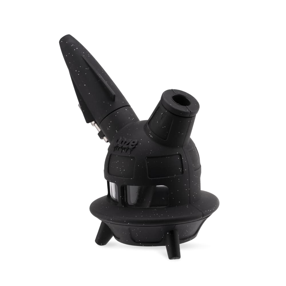 The shimmer black Ooze UFO has nothing inserted in the downstem