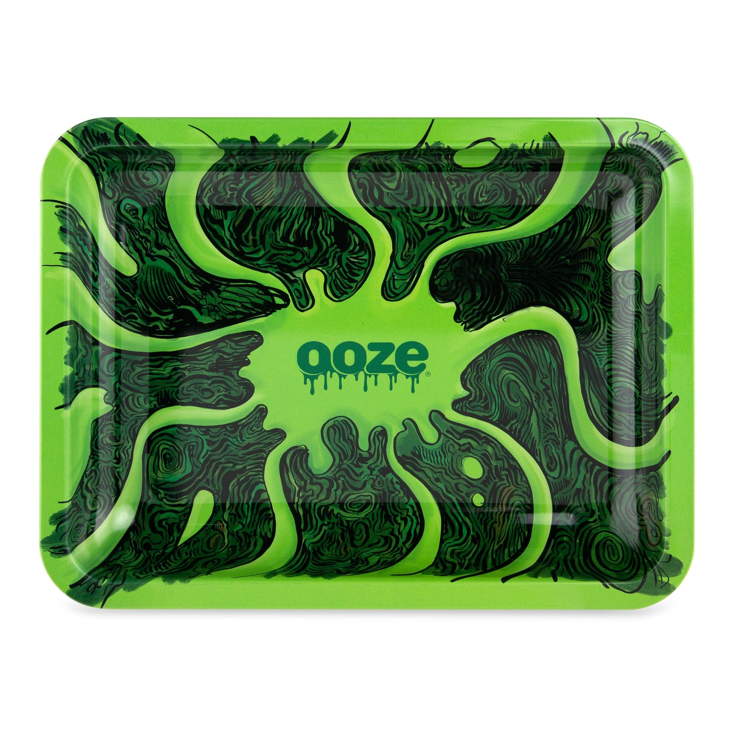 Ooze Rolling Tray - Metal - Abyss