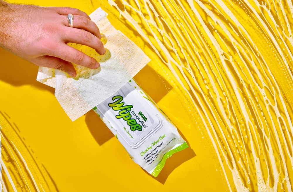 Ooze Resolution Glass Cleaning Res Wipes - 100Ct
