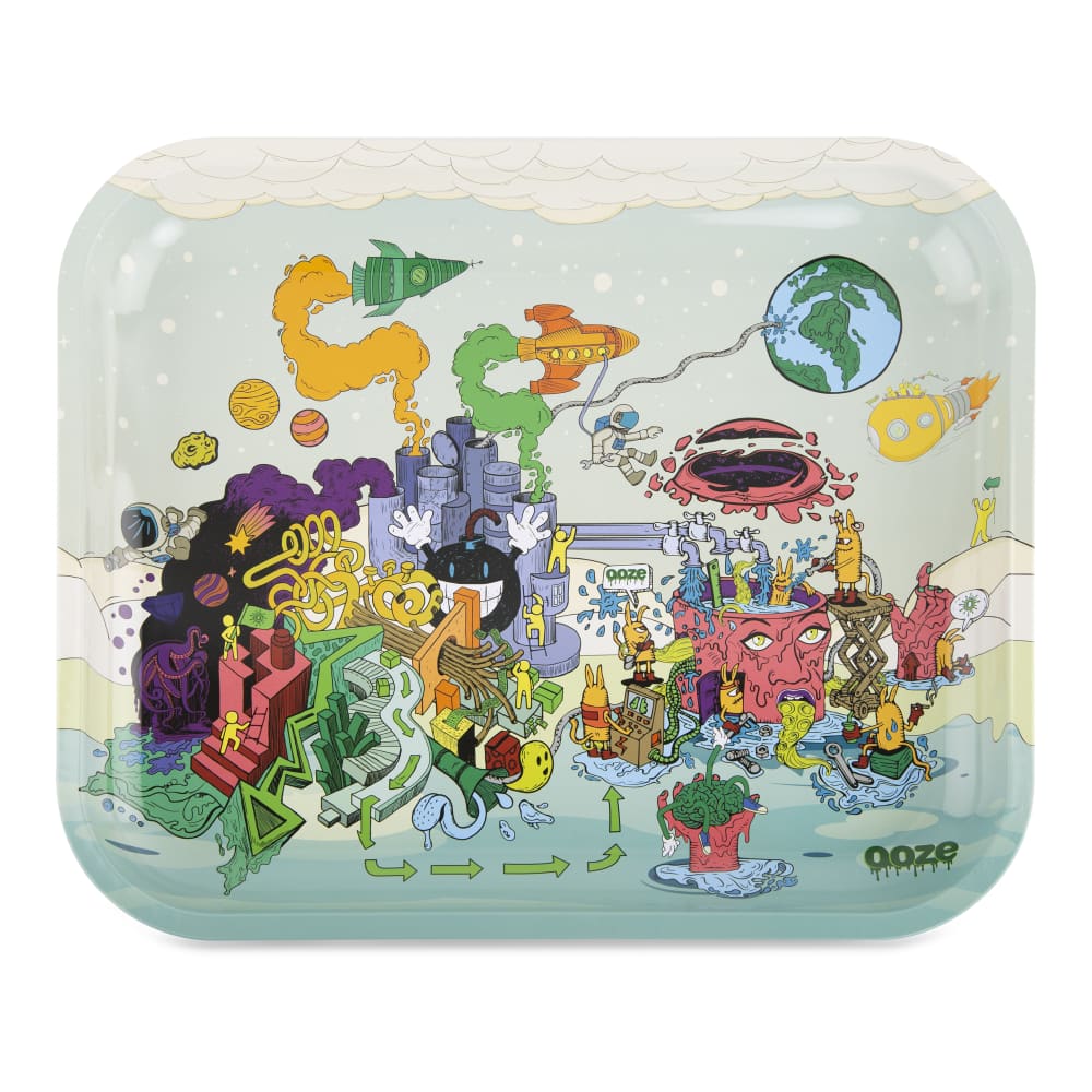 Ooze Rolling Tray - Metal - Imaginarium