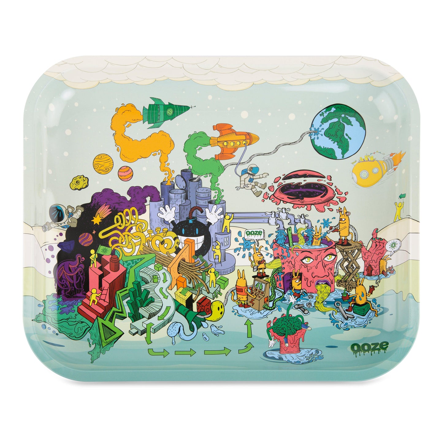 Ooze Rolling Tray - Metal - Imaginarium
