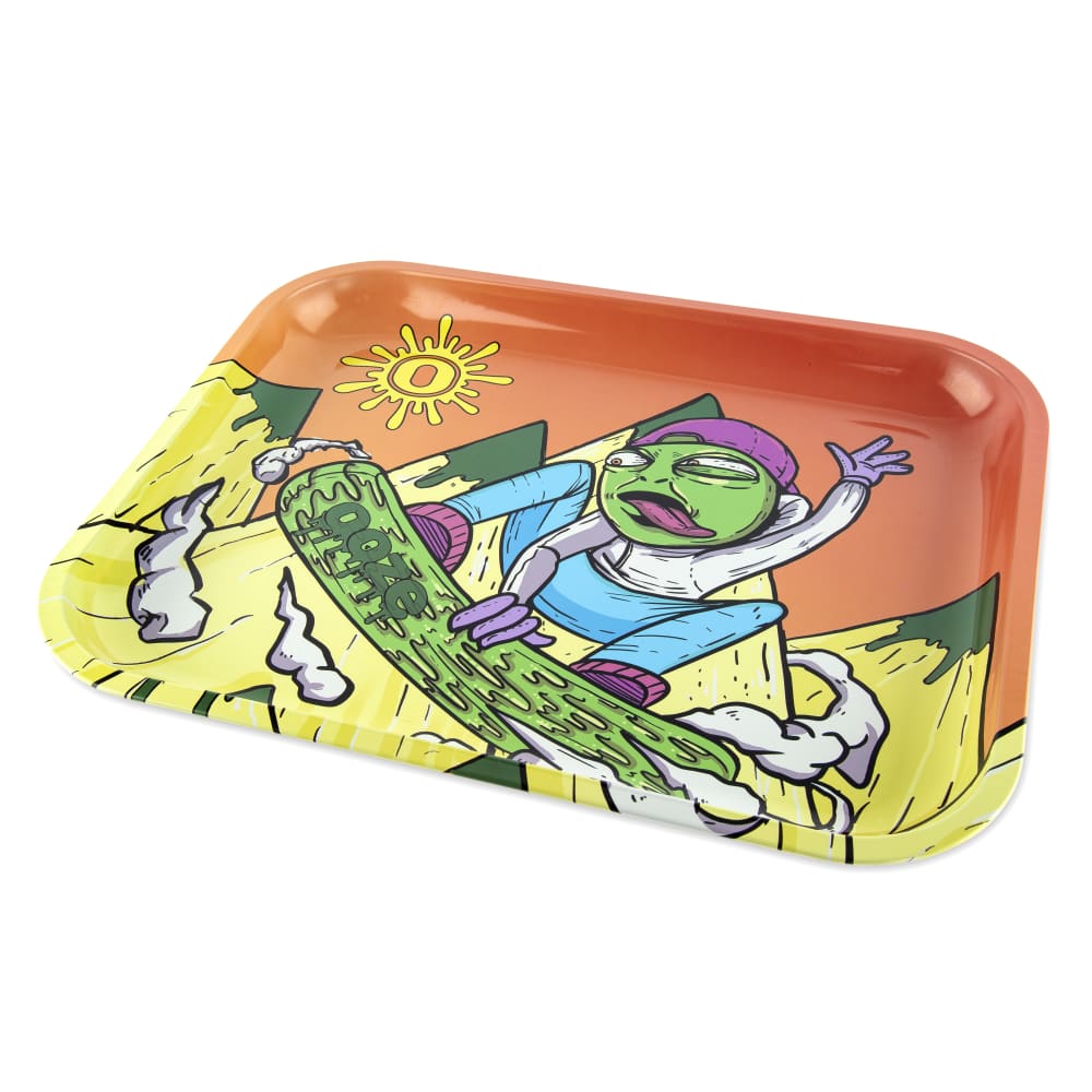 Ooze Rolling Tray - Metal - Slime Carver