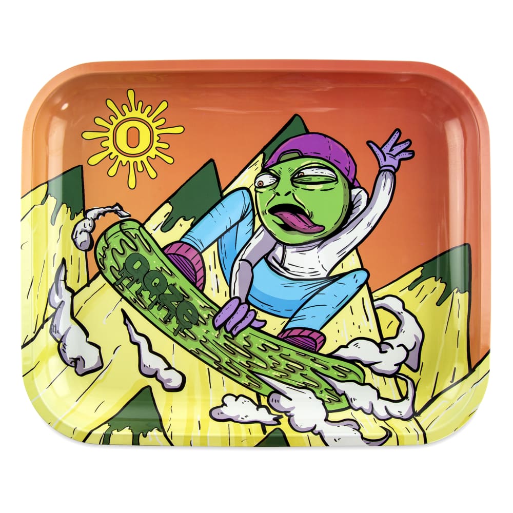 Ooze Rolling Tray - Metal - Slime Carver