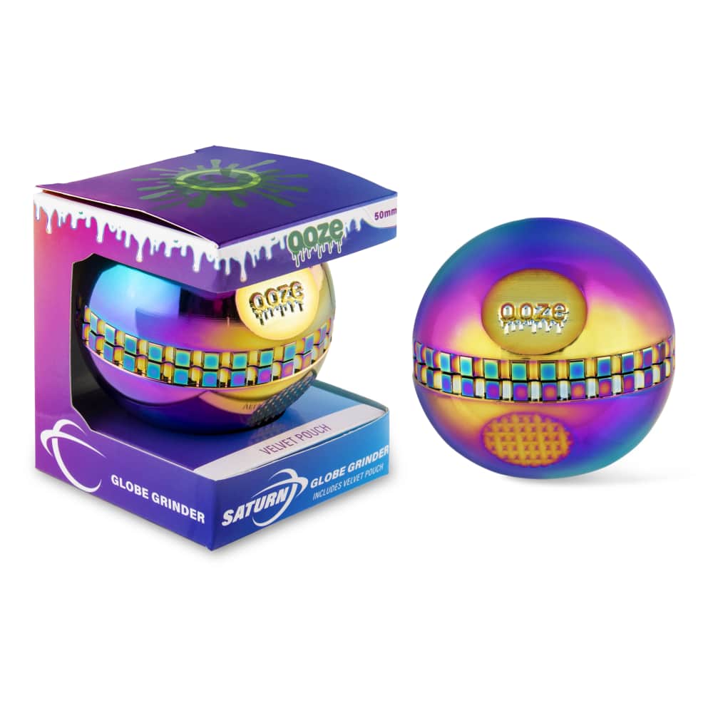 Ooze Saturn Grinder - Rainbow